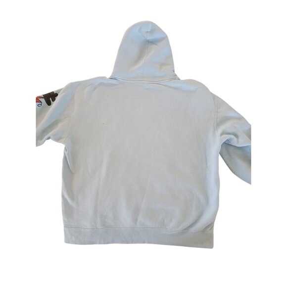 Polo G "The Goat" X Capalot Hoodie XXL Light Blue Graphic Sweatshirt - Picture 2 of 5